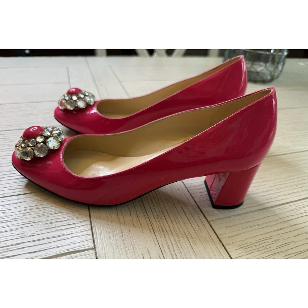 Kate Spade Decadent Lipstick Pink Patent Leather 2